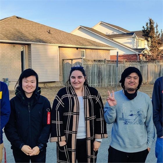Capstone Students (During Pandemic), Ontario Tech University, January 2021